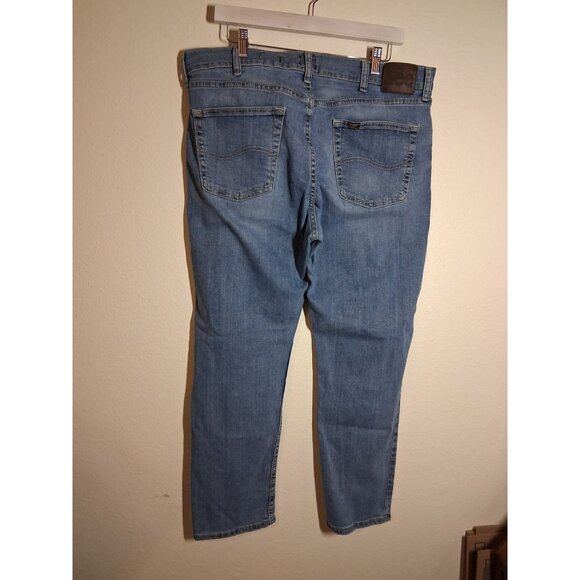 VTG Lee Denim Blue Jeans SGENE Regular Fit Men's Size 38x29 - Picture 3 of 7